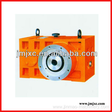 Single plastic screw extruder gear box